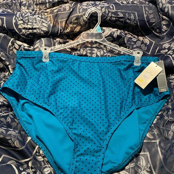 Women's Plus Polka Dot Swim Bottom 3X Brand New - Picture 2 of 2